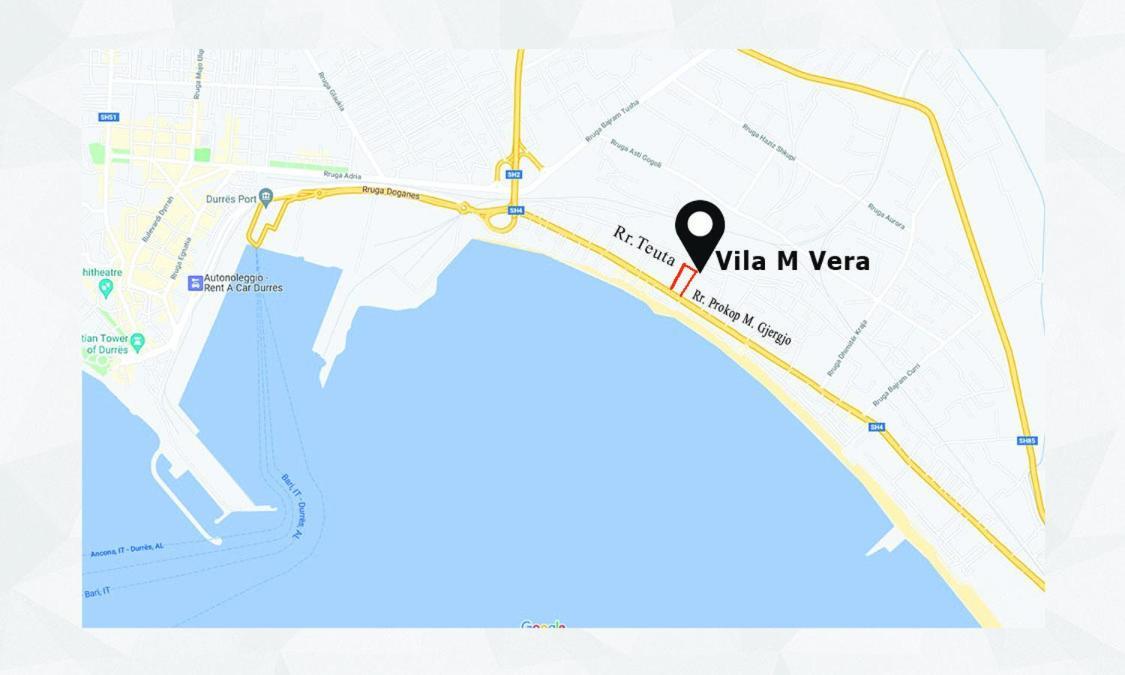 Vila M Vera Rooms With Kitchen And Apartments ドゥラス エクステリア 写真